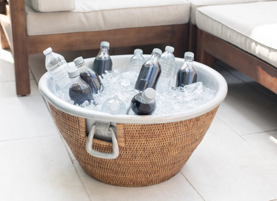 Artifacts Rattan™ Aluminum Ice Tub