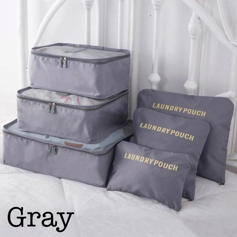 Travel Organizer Bags (6 pcs.)