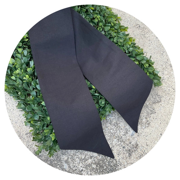 Customized Linen Wreath Sashes