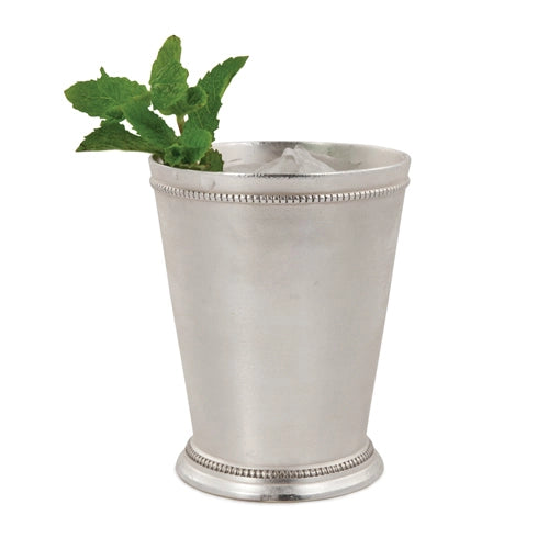 Silver-Plated Solid Brass Mint Julip Cups (Set of 4)