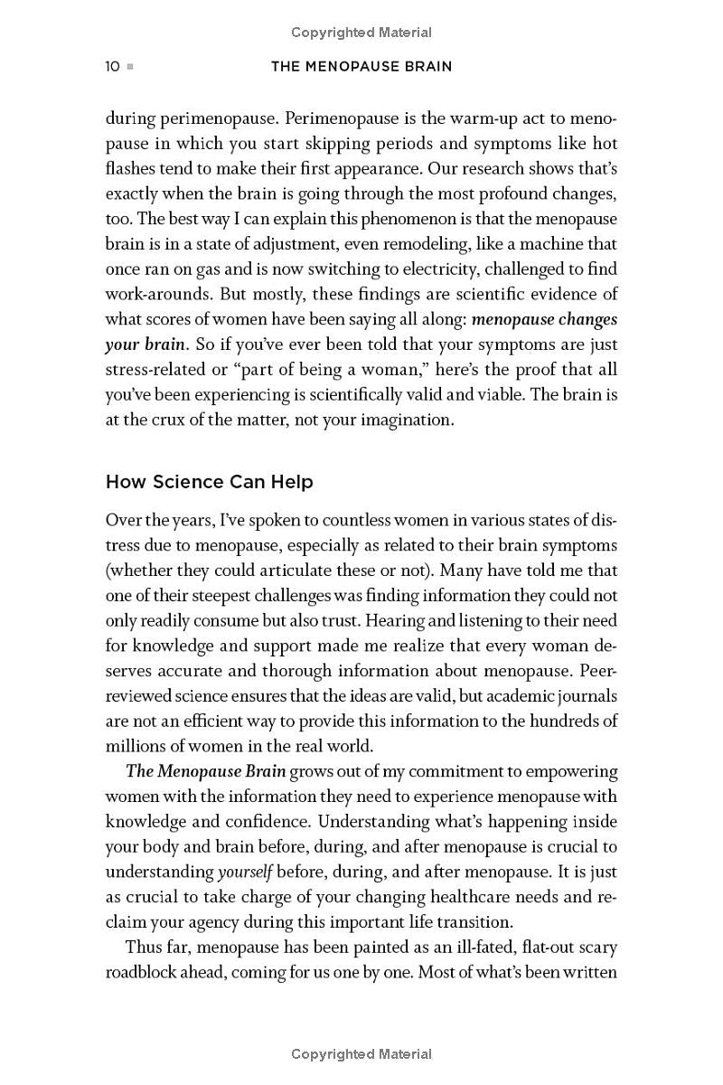 The Menopause Brain by Lisa Mosconi, PhD
