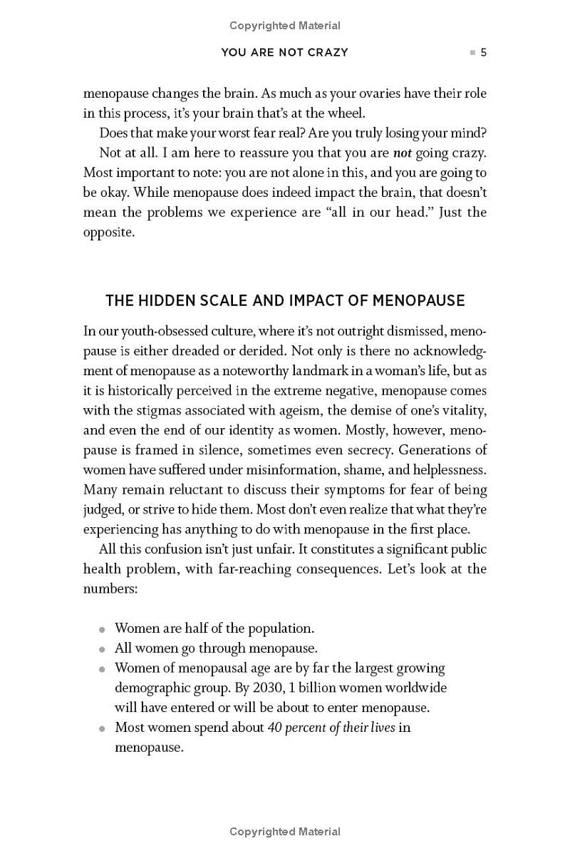 The Menopause Brain by Lisa Mosconi, PhD