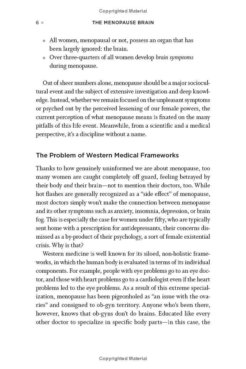 The Menopause Brain by Lisa Mosconi, PhD