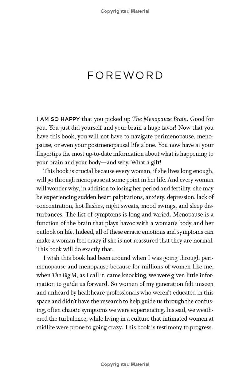 The Menopause Brain by Lisa Mosconi, PhD