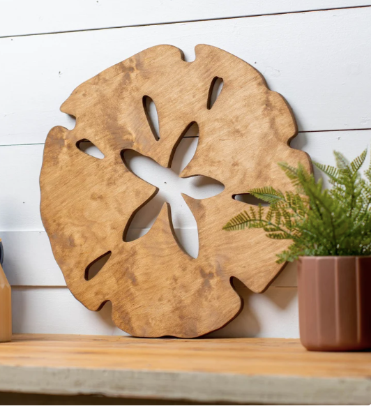 18" Wooden Sand Dollar