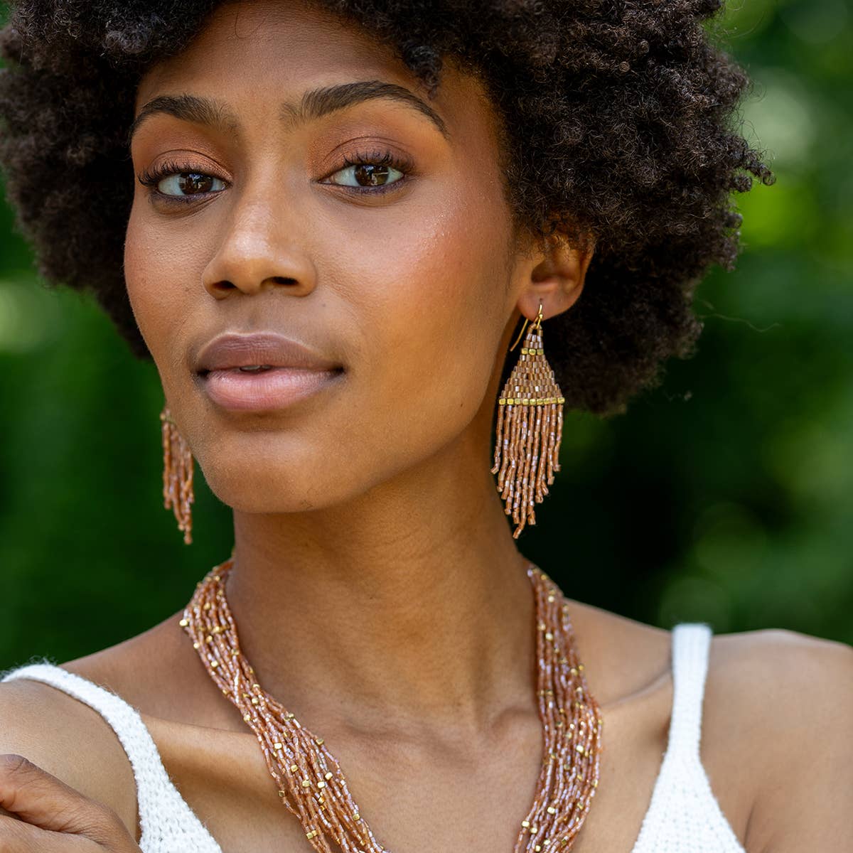 Seed Bead Earrings