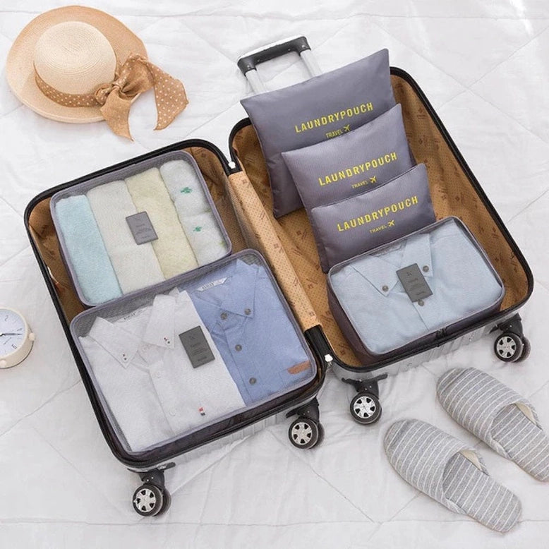 Travel Organizer Bags (6 pcs.)