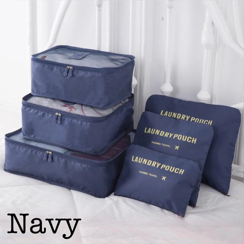 Travel Organizer Bags (6 pcs.)