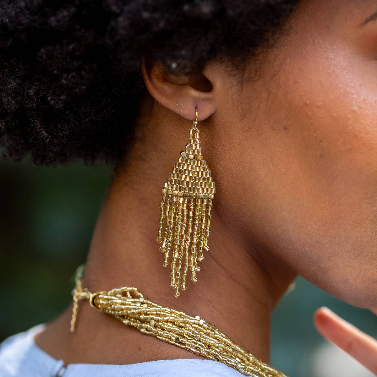 Seed Bead Earrings