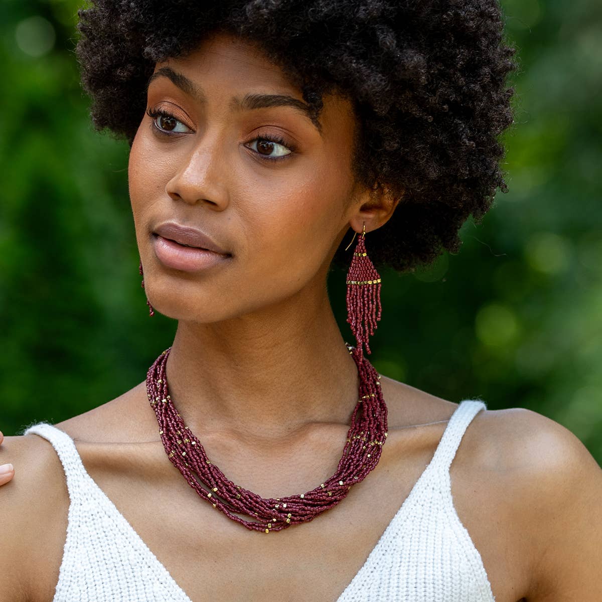 Seed Bead Earrings