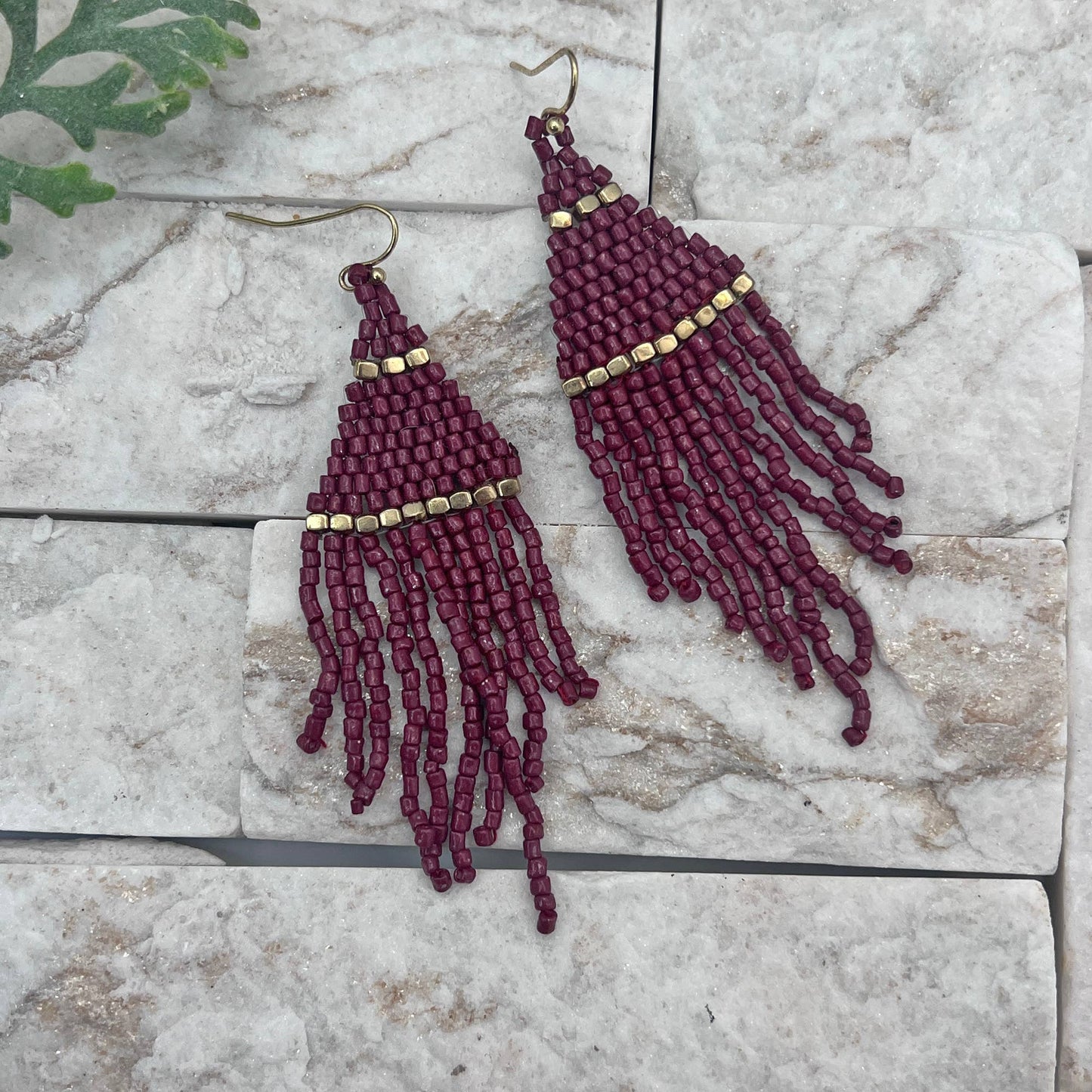 Seed Bead Earrings