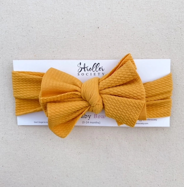 Baby Bow Headbands (adjustable!)