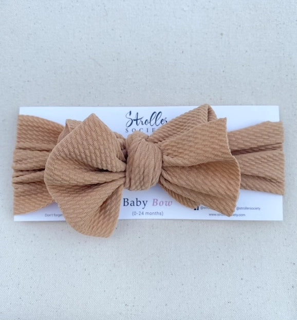 Baby Bow Headbands (adjustable!)