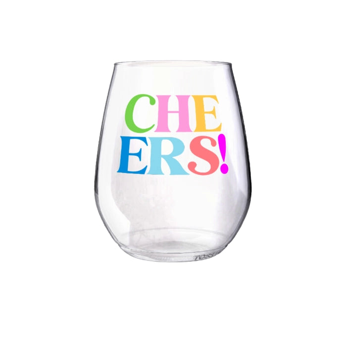 CHEERS! Shatterproof Wine Glasses (set of 6)