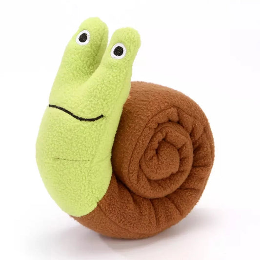 Interactive Snail Dog Chew Toy