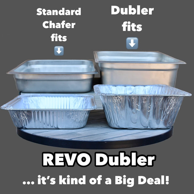 REVO Dubler HEAT Flameless Chafer/Cooler Combo