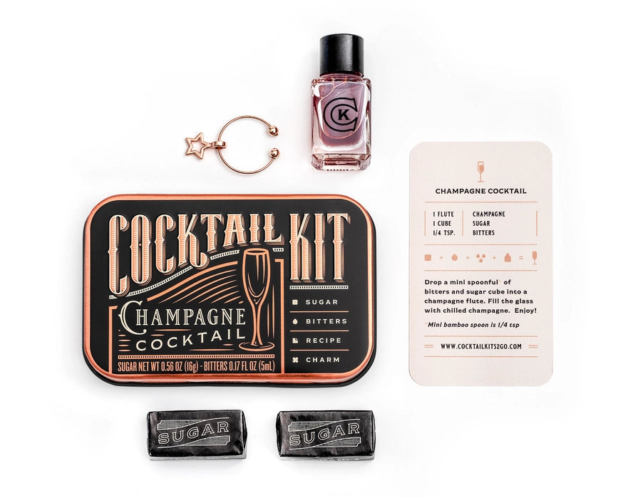 Pocket-Sized Cocktail Kits with Executive Travel Carrying Case