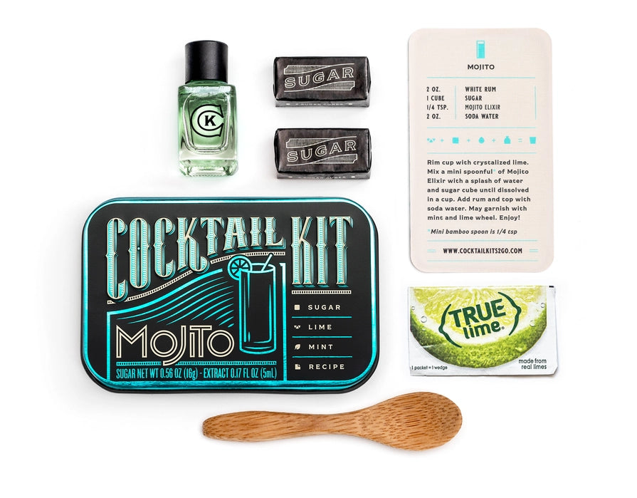 Pocket-Sized Cocktail Kits with Executive Travel Carrying Case