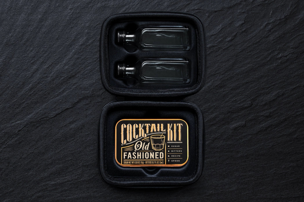 Pocket-Sized Cocktail Kits with Executive Travel Carrying Case