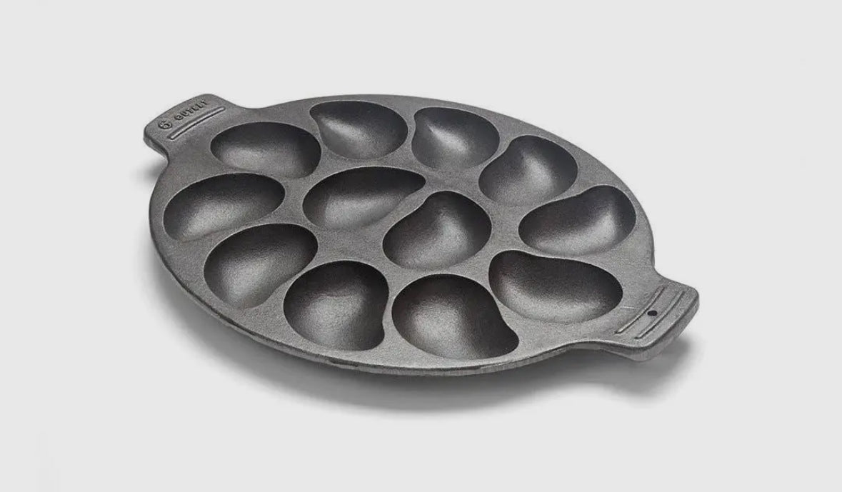 Cast Iron Oyster Grill Pan