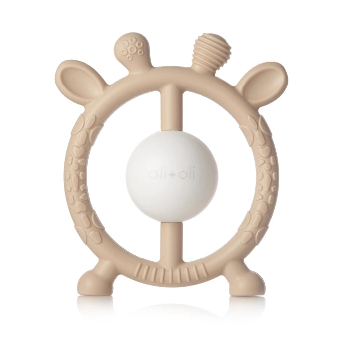 Giraffe Teether + Rattle