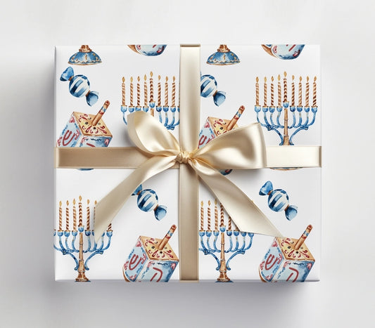 Hanukkah Gift Wrap/Bags