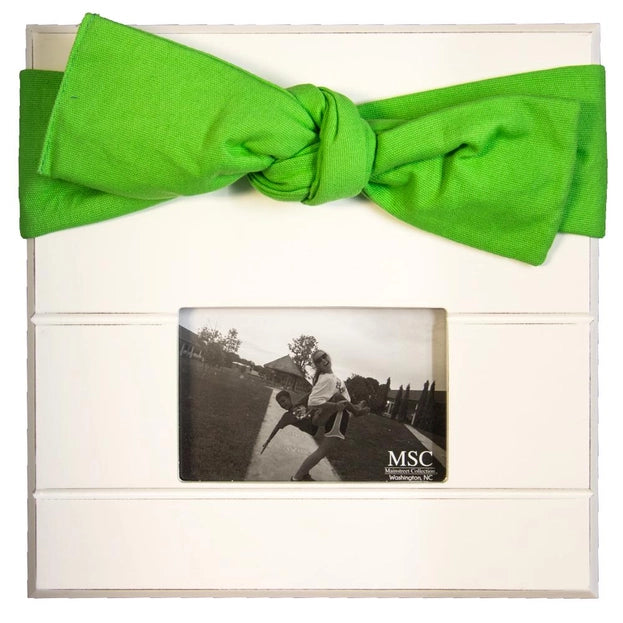 12x12" Wooden Canvas Bow Frame (lime green)