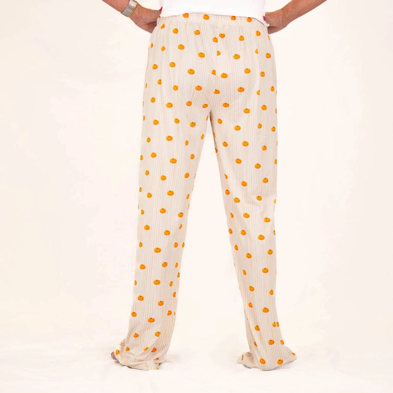 Pumpkin Pajama Pants