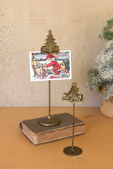 Christmas Card Metal Clip Displays (Set of 2 Stands)