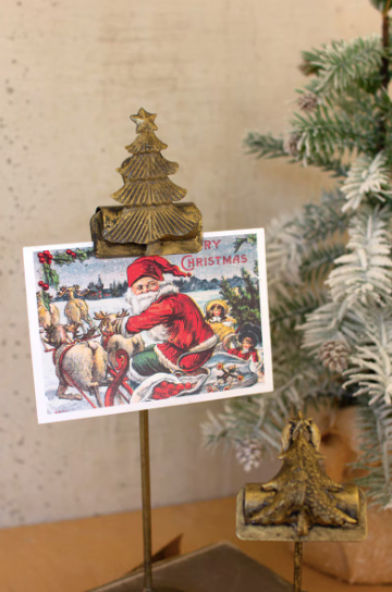 Christmas Card Metal Clip Displays (Set of 2 Stands)