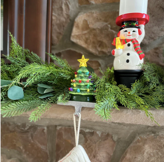 Nostalgic Tree Stocking Holder (Lit)