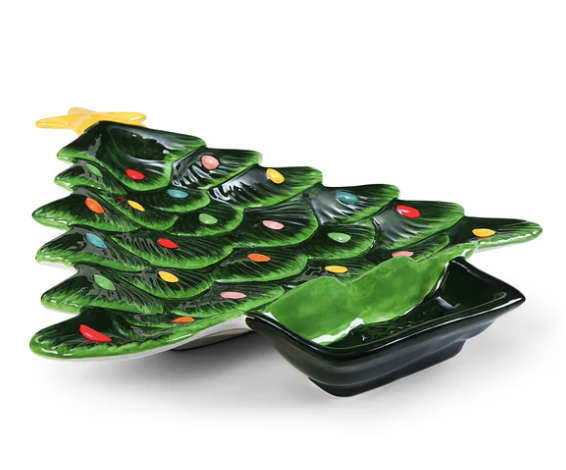 The Nostalgic Tree Platter by Mr. Christmas