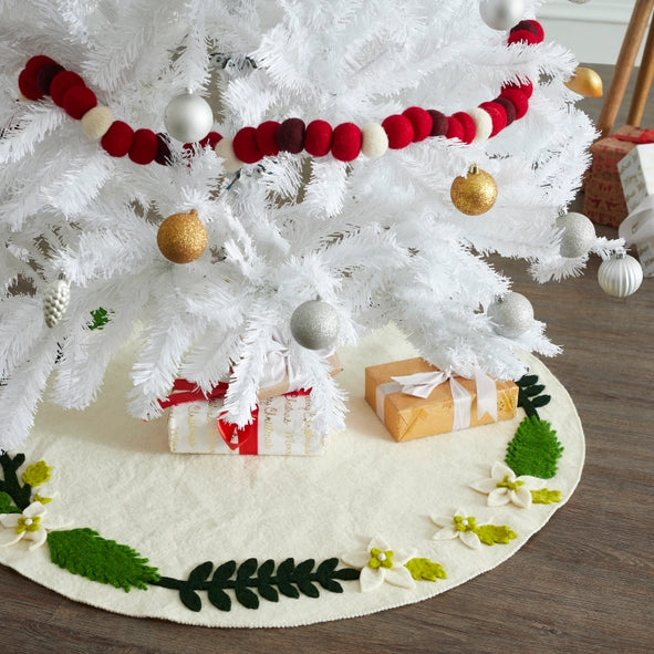 Handmade Felt Tree Skirt