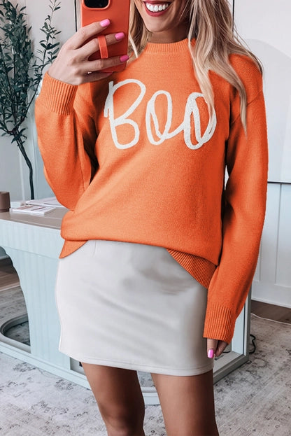 Boo Sweater (4 colors!)