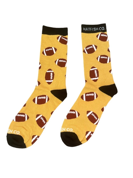 Gameday Socks by Hatfish (Footballs)