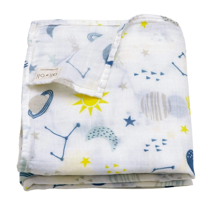 Extra Soft Organic Muslin Swaddle Blankets (Patterns)