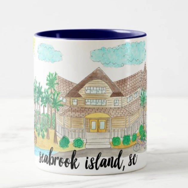 Seabrook Island, SC Coffee Mugs (Pair)