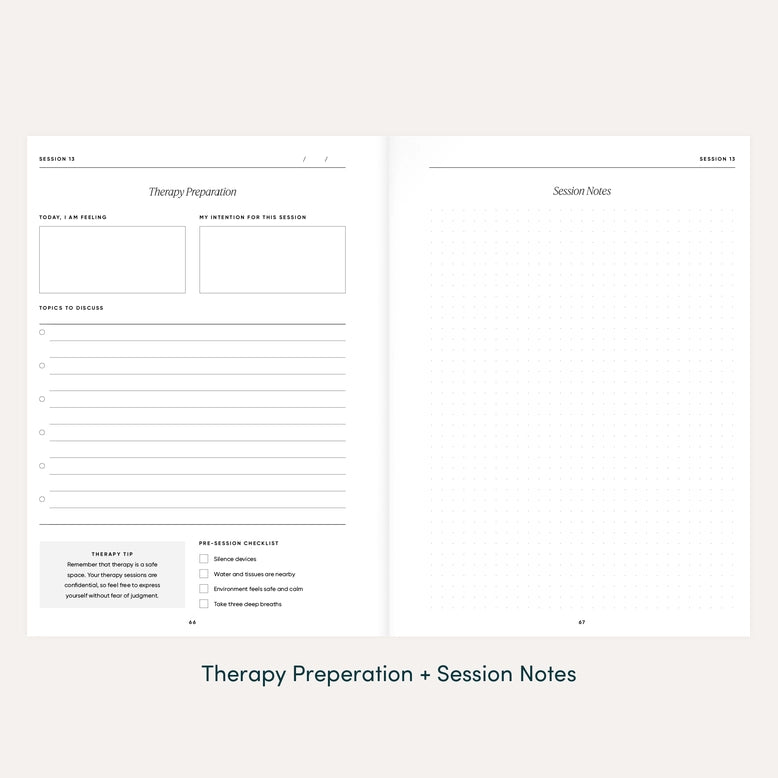 The Therapy Companion Notebook