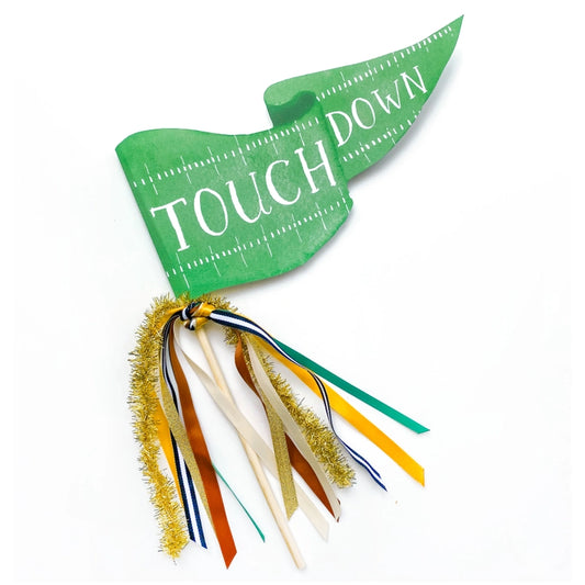 Football Tailgate Party Pennant - Touchdown!