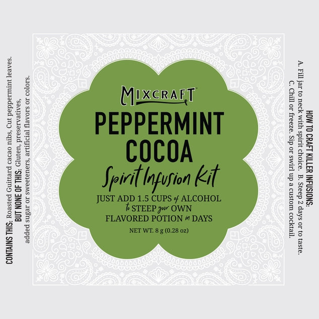 Peppermint Cocoa Cocktail Infusion Kit