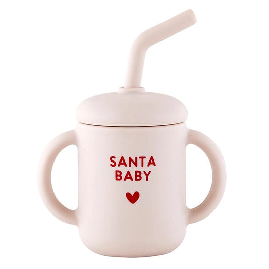 "Santa Baby" Silicone Sippy Cup