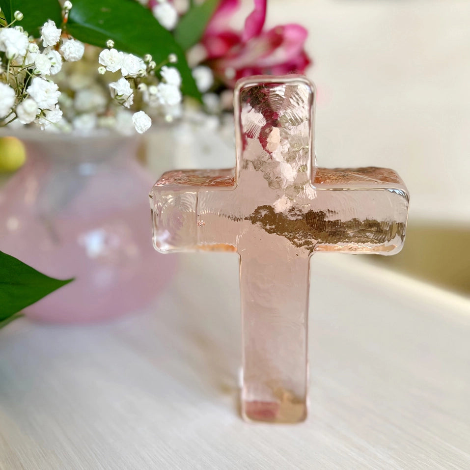 Glass Cross Gift Box Set